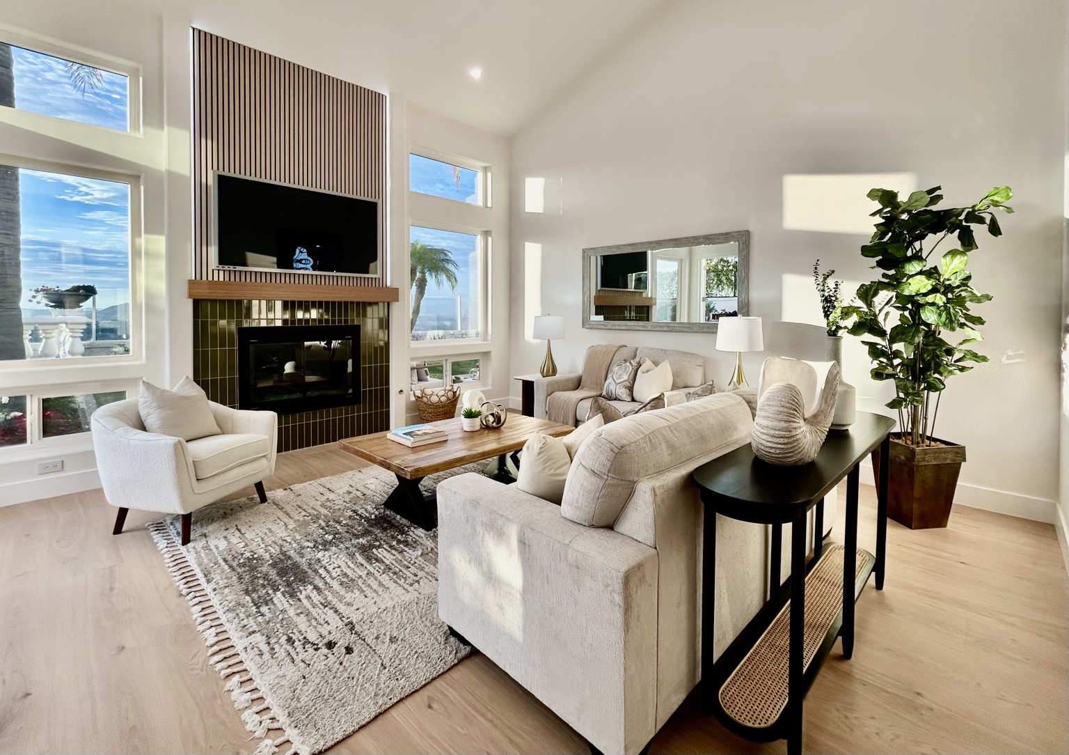 Comfortable furnished bedroom